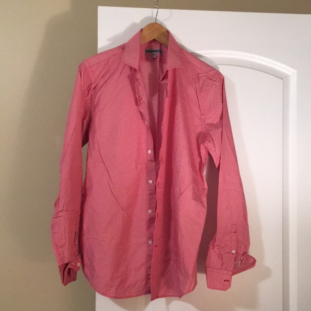 EXPRESS Pattern Dress Shirt